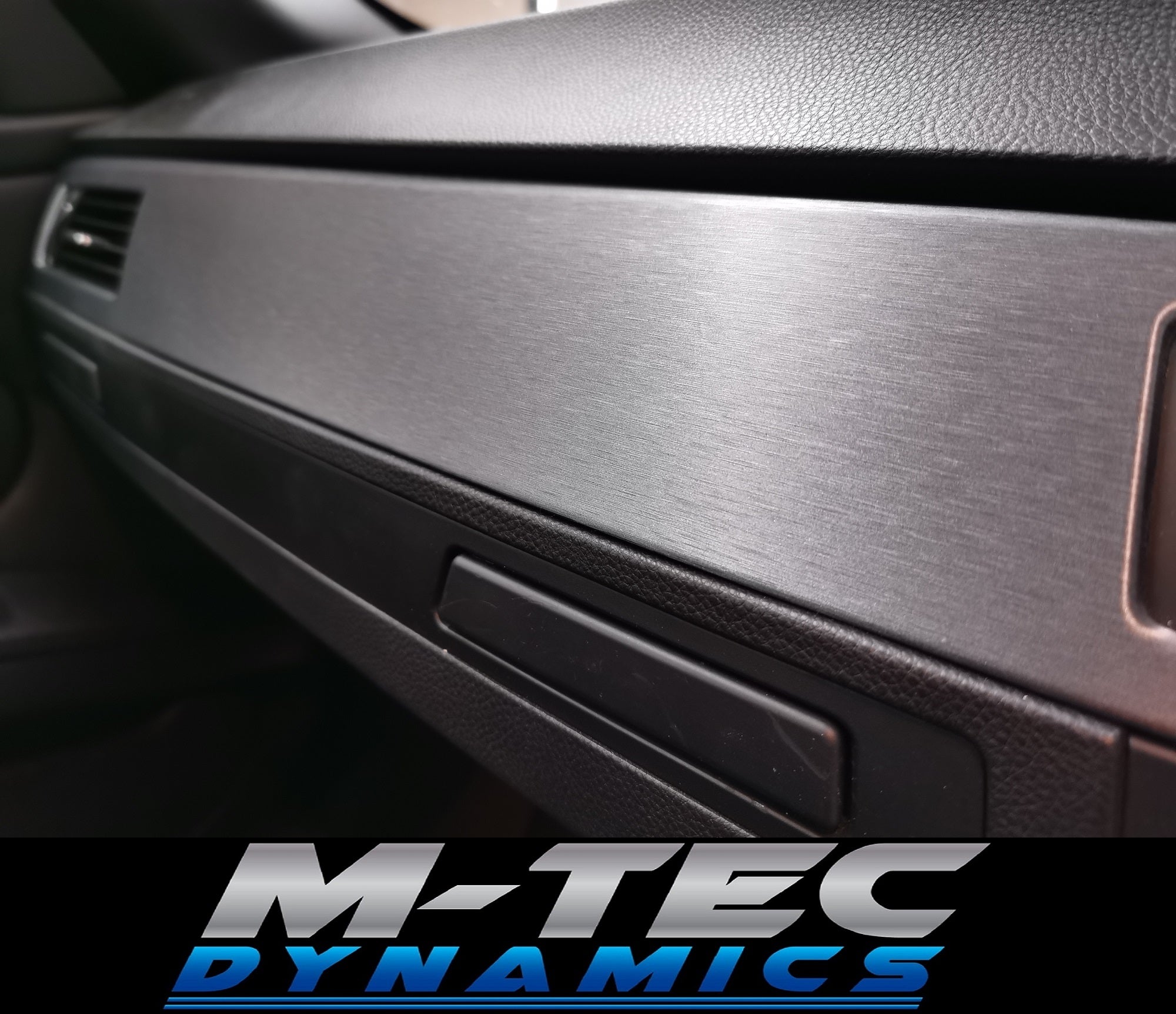 WRAPPING SERVICE - BMW E90 E91 E92 E93 INTERIOR TRIM SET - GREY BRUSHED STEEL